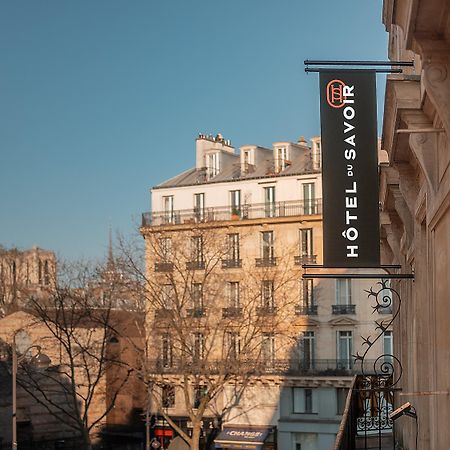 Hotel Du Savoir ปารีส ภายนอก รูปภาพ